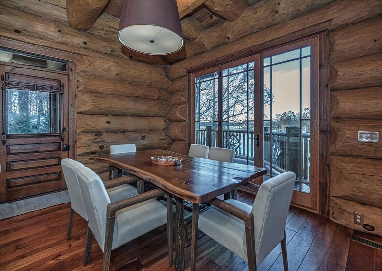 Handcrafted Log Cabin Retreat on Lake Norman - Mooresville, North Carolina