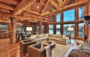 Handcrafted Log Cabin Retreat on Lake Norman - Mooresville, North Carolina