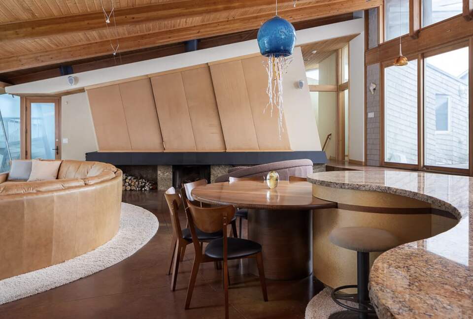 Direct Oceanfront Home Framing Haystack Rock - Pacific City, Oregon