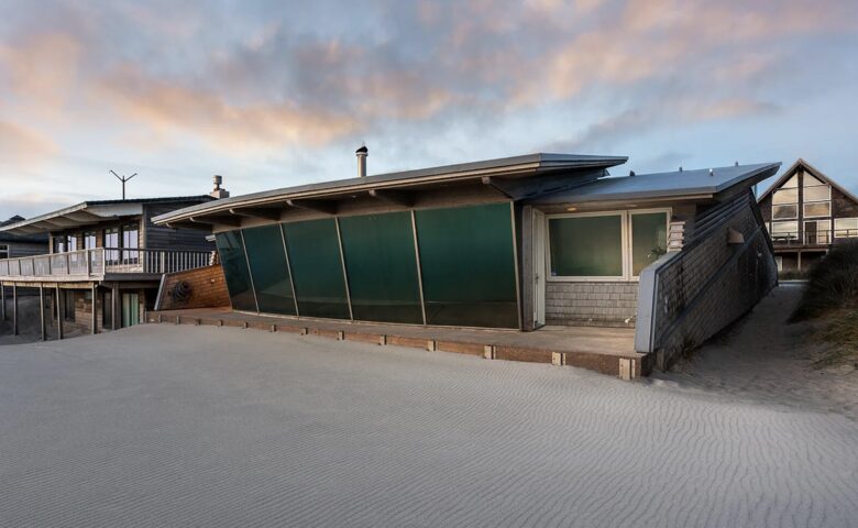 Direct Oceanfront Home Framing Haystack Rock - Pacific City, Oregon