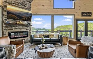 Smoky Mountain Lakeview Lodge | Indoor Pool & Private Dock - Sevierville, Tennessee