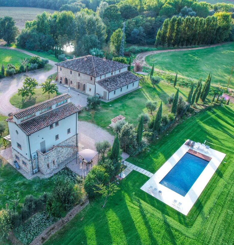 A Restored Umbrian Estate of Design and Panoramic Serenity - Marsciano, Italy