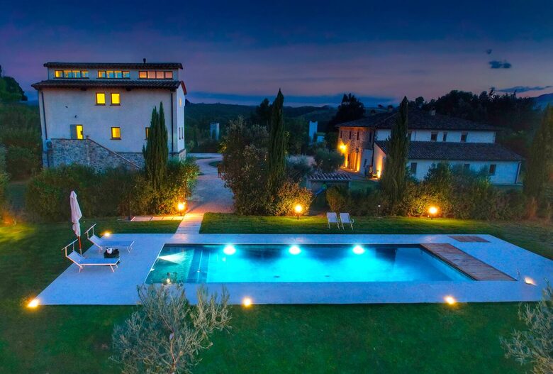 A Restored Umbrian Estate of Design and Panoramic Serenity - Marsciano, Italy