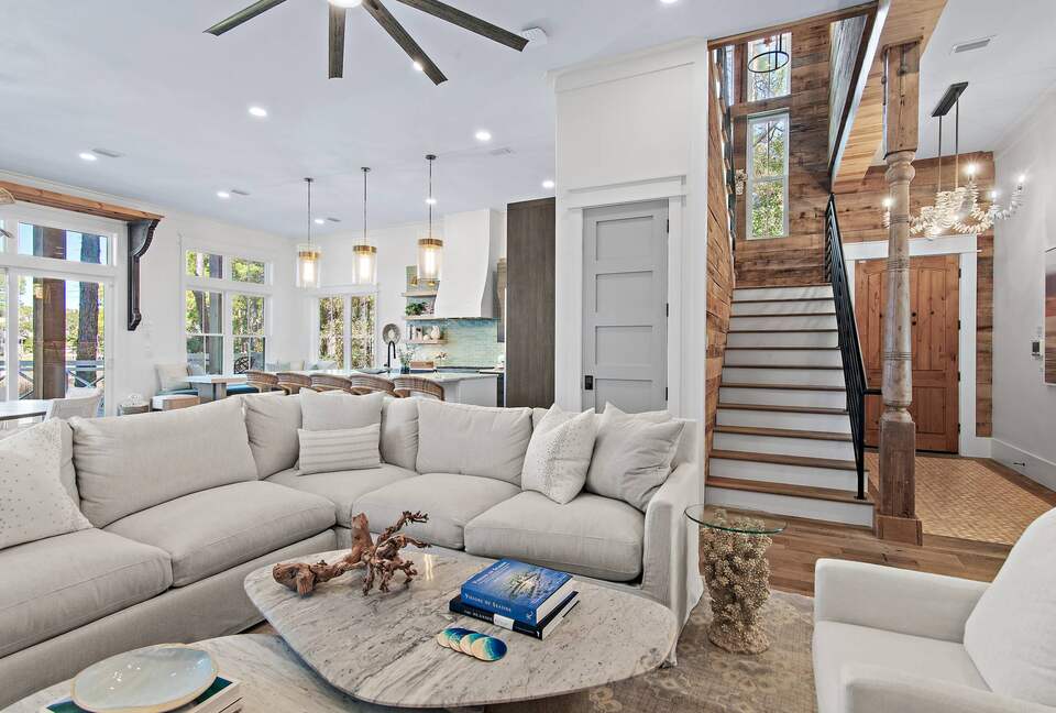 Luxury Lake-to-Beach Home in the Heart of Seagrove Beach - Santa Rosa Beach, Florida