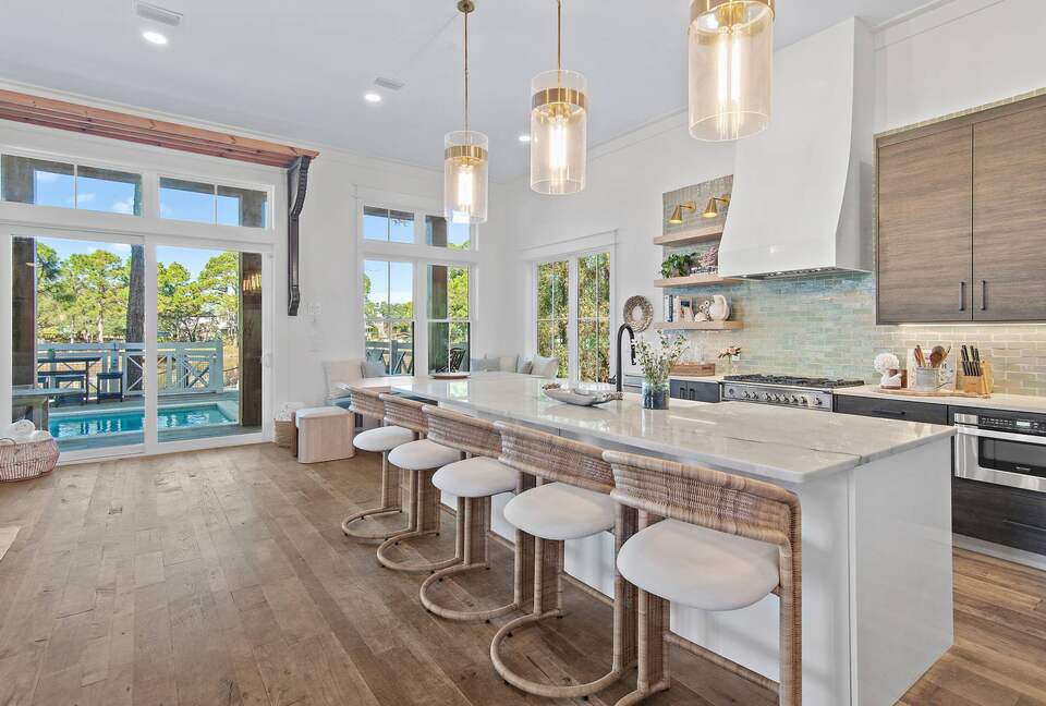 Luxury Lake-to-Beach Home in the Heart of Seagrove Beach - Santa Rosa Beach, Florida