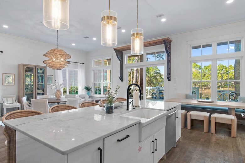 Luxury Lake-to-Beach Home in the Heart of Seagrove Beach - Santa Rosa Beach, Florida