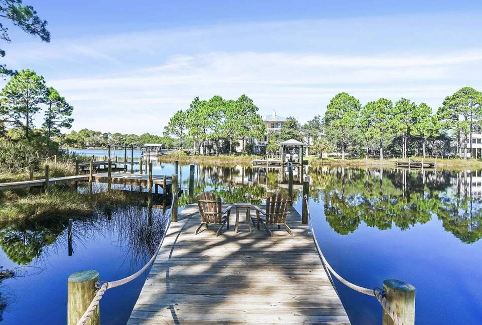 Luxury Lake-to-Beach Home in the Heart of Seagrove Beach - Santa Rosa Beach, Florida