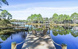 Luxury Lake-to-Beach Home in the Heart of Seagrove Beach - Santa Rosa Beach, Florida