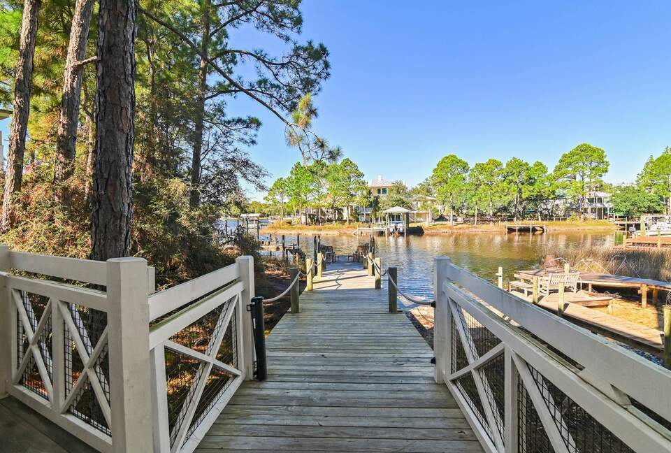 Luxury Lake-to-Beach Home in the Heart of Seagrove Beach - Santa Rosa Beach, Florida
