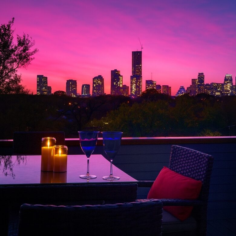 Victorian-Inspired East Austin Retreat with Rooftop Views - Austin, Texas