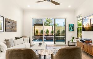 Victorian-Inspired East Austin Retreat with Rooftop Views - Austin, Texas