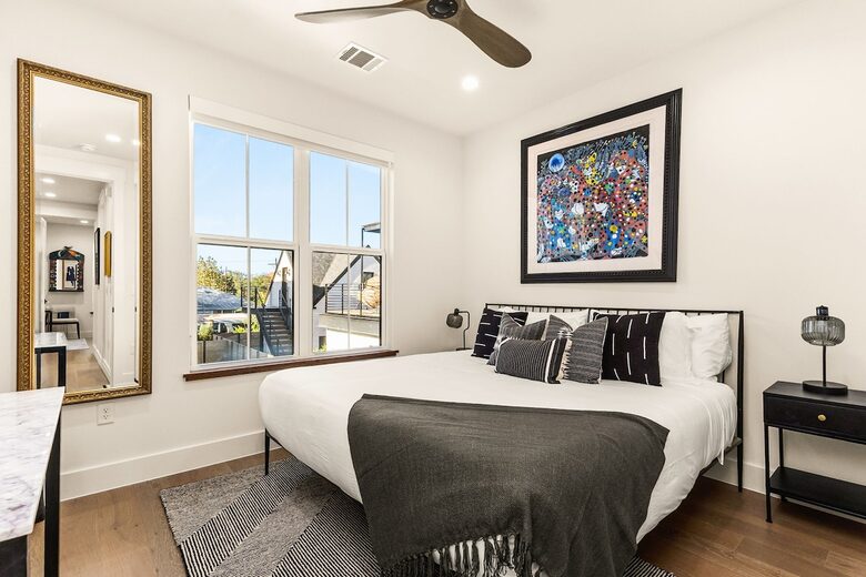 Victorian-Inspired East Austin Retreat with Rooftop Views - Austin, Texas