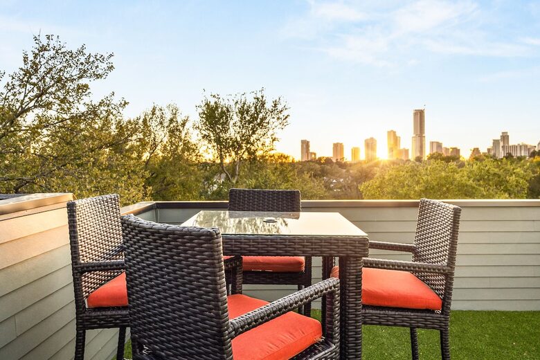 Victorian-Inspired East Austin Retreat with Rooftop Views - Austin, Texas