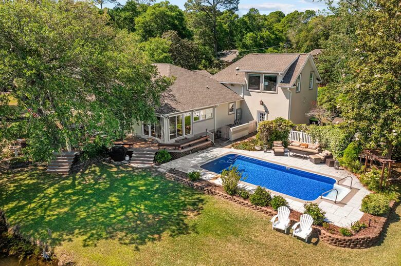 Private Waterfront Golf-View Escape in Sunset Beach - Sunset Beach, North Carolina