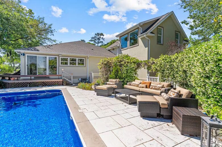 Private Waterfront Golf-View Escape in Sunset Beach - Sunset Beach, North Carolina