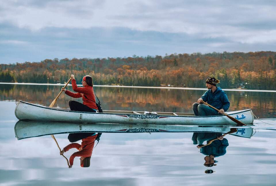 Beautiful Lake Medora, with its own 3 islands