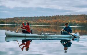 Beautiful Lake Medora, with its own 3 islands