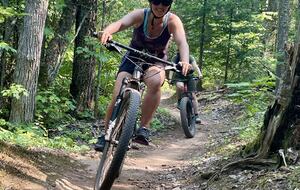 Private 1-mile trail built by Aaron Rogers.