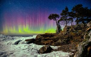 Northern Lights - this is dark sky country!