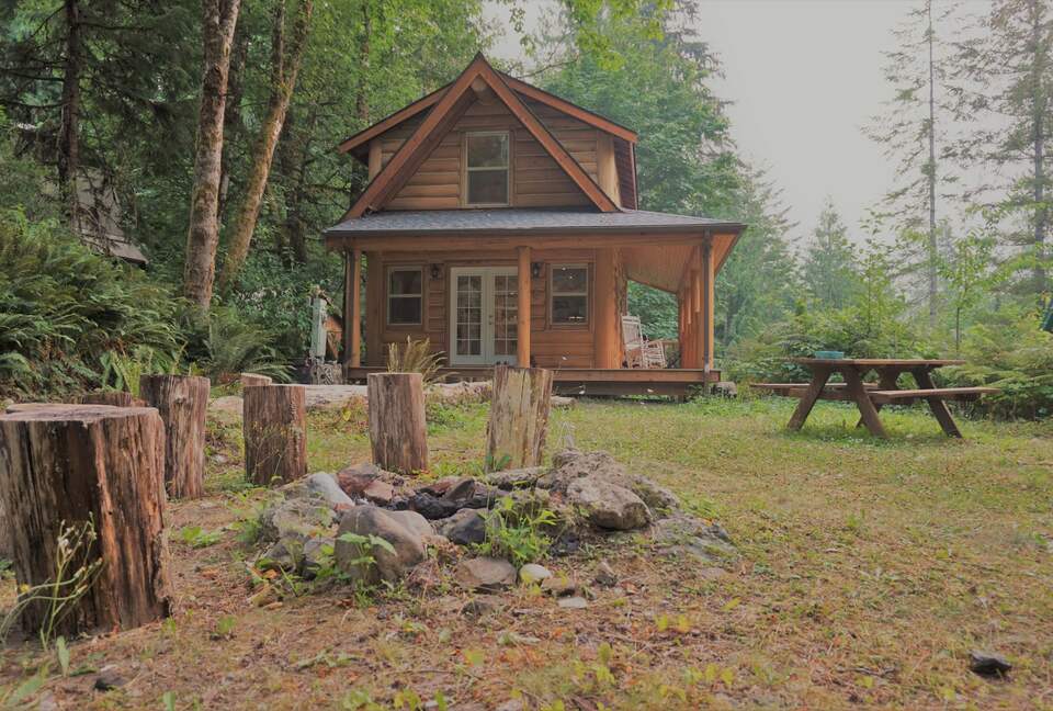 Cozy Mt. Baker Cabin with Forest & Mountain Views - Deming, Washington