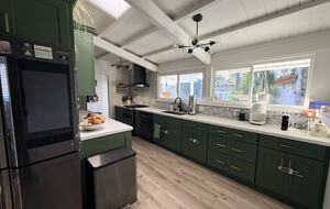 Kitchen view looking out to front yard