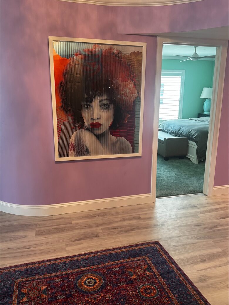 Entry way and 2nd bedroom with King