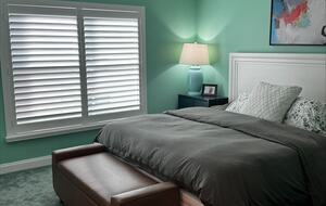 2nd bedroom with King bed and full bath