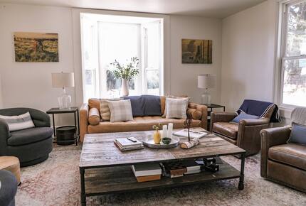 Restored 150-Year-Old Farmhouse at Stemple Creek Ranch - Tomales, California