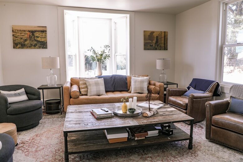 Restored 150-Year-Old Farmhouse at Stemple Creek Ranch - Tomales, California