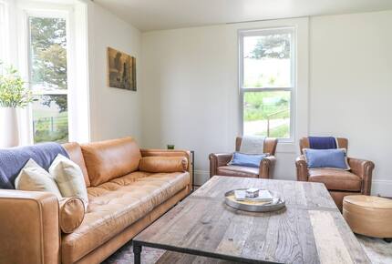 Restored 150-Year-Old Farmhouse at Stemple Creek Ranch - Tomales, California