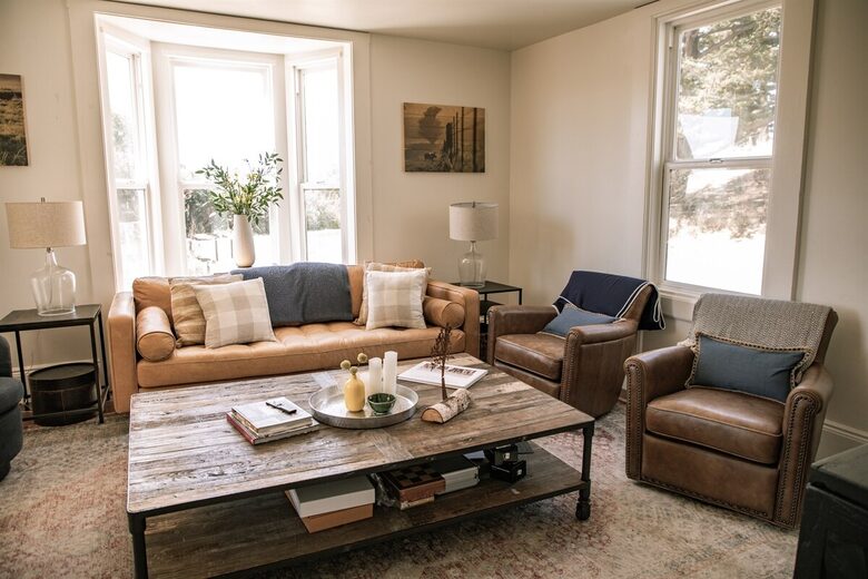 Restored 150-Year-Old Farmhouse at Stemple Creek Ranch - Tomales, California