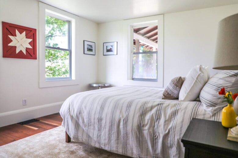 Restored 150-Year-Old Farmhouse at Stemple Creek Ranch - Tomales, California