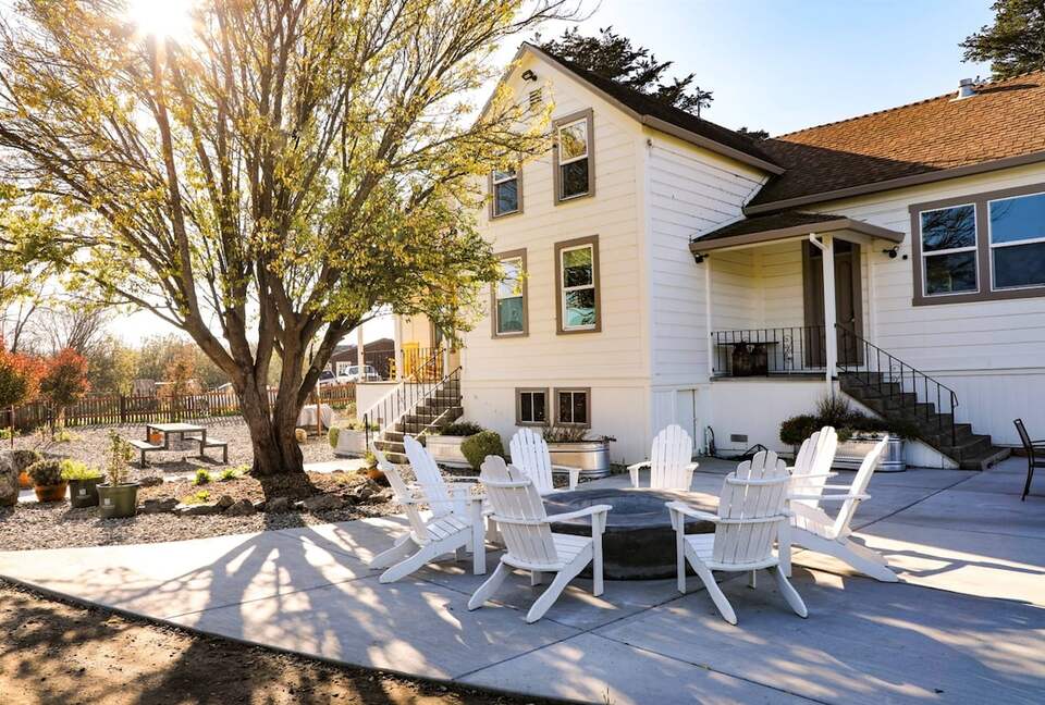 Restored 150-Year-Old Farmhouse at Stemple Creek Ranch - Tomales, California