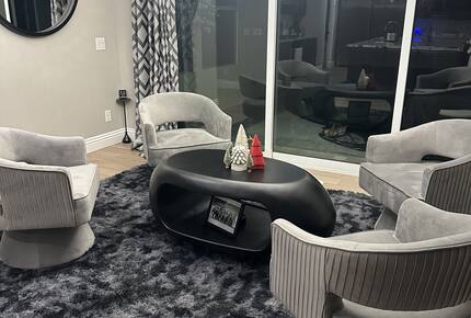 Main floor lounge area