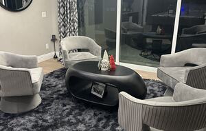 Main floor lounge area