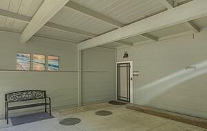 2 car carport + 2 tandem parking spaces