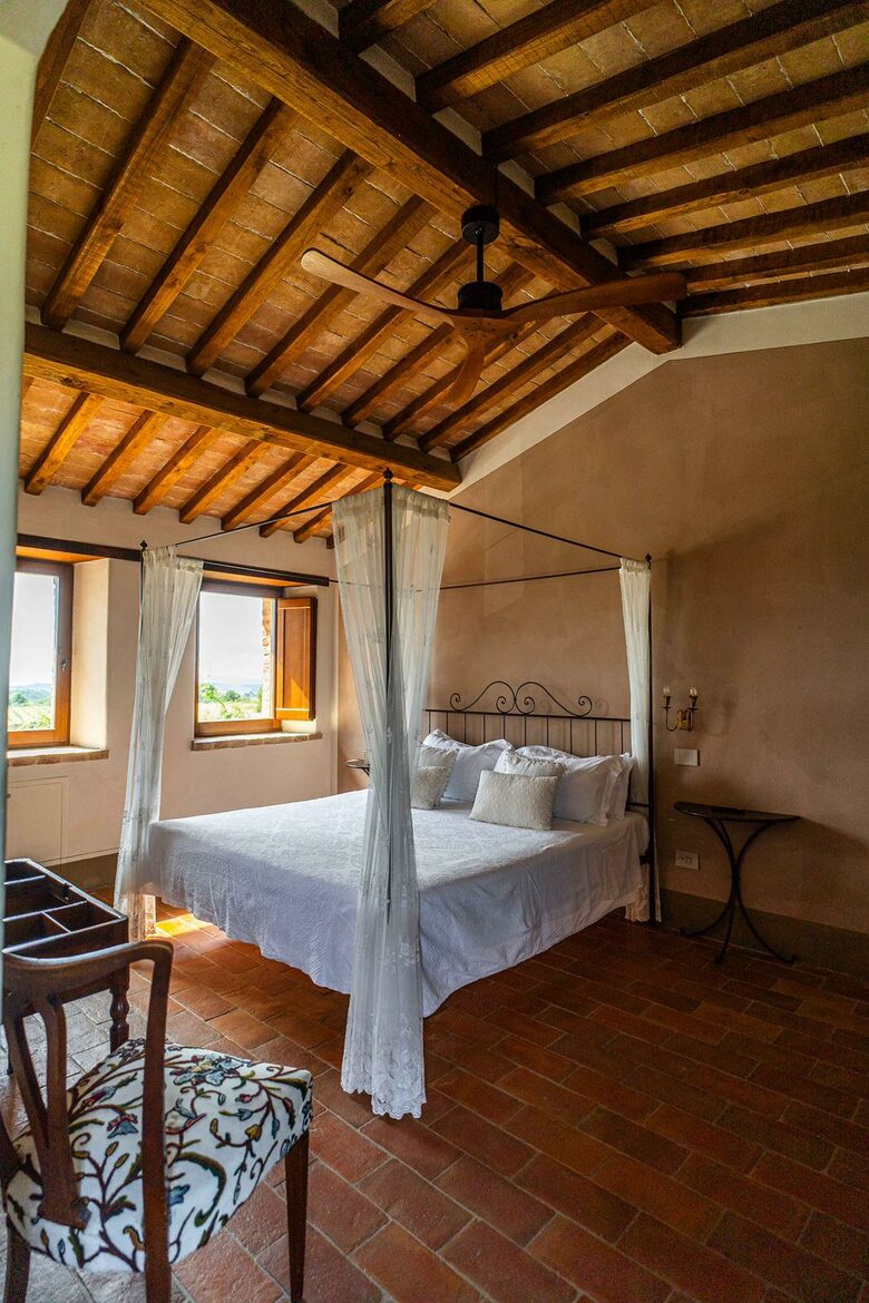 A Room At "Agriturismo Sole" - Trequanda, Italy