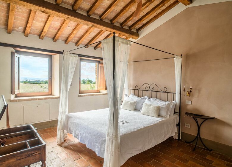 A Room At "Agriturismo Sole" - Trequanda, Italy