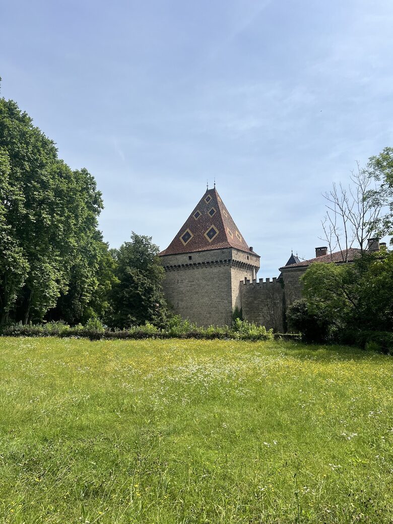 A 13th-Century Château Overlooking the Isère River - La Sône, France
