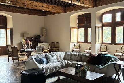 A 13th-Century Château Overlooking the Isère River - La Sône, France