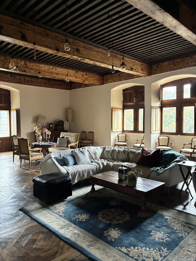 A 13th-Century Château Overlooking the Isère River - La Sône, France