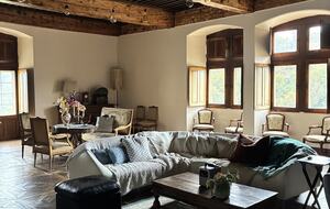 A 13th-Century Château Overlooking the Isère River - La Sône, France