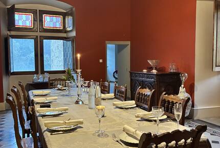 A 13th-Century Château Overlooking the Isère River - La Sône, France