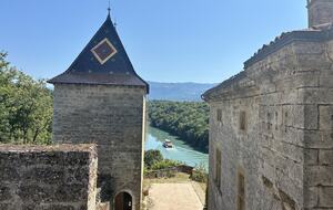 A 13th-Century Château Overlooking the Isère River - La Sône, France