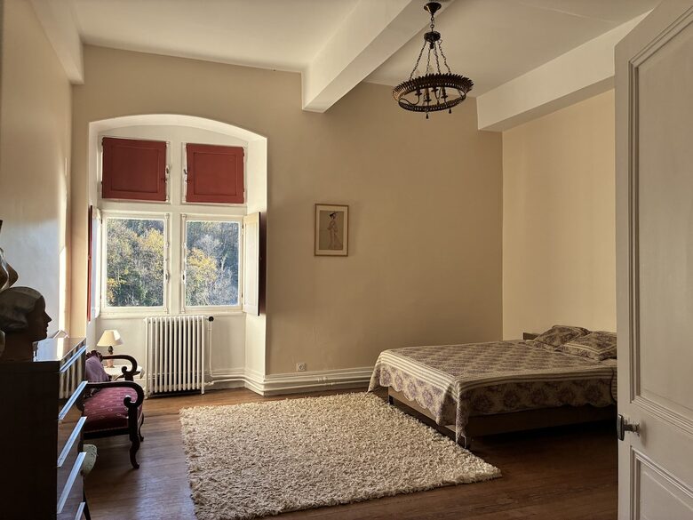 A 13th-Century Château Overlooking the Isère River - La Sône, France