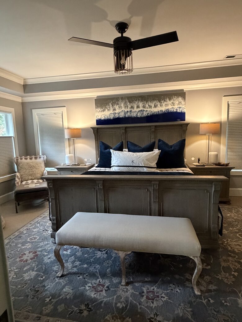 Master Bedroom with King Size Bed