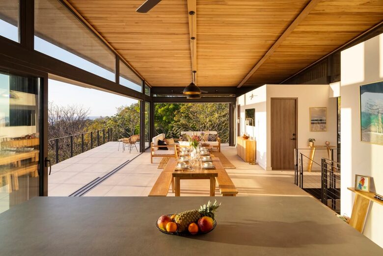 Cliffside Oceanview Villa Above Playa Guiones - Nosara, Costa Rica