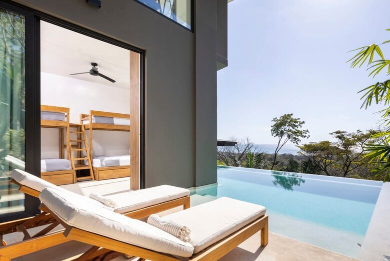 Cliffside Oceanview Villa Above Playa Guiones - Nosara, Costa Rica