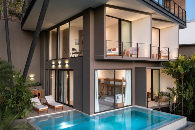 Cliffside Oceanview Villa Above Playa Guiones - Nosara, Costa Rica