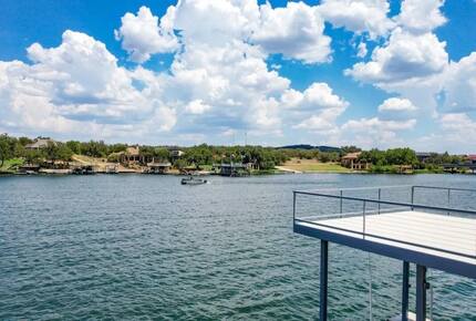 Lake LBJ Luxe Waterfront Estate with Private Dock & Pool - Kingsland, Texas